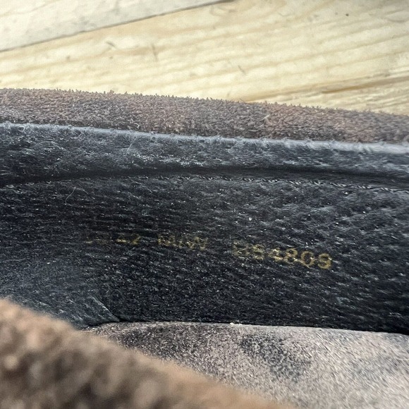 Born Shoes Womens 10 Crown Brown leopard Animal Print Leather Clogs Wedge B64809 - Picture 12 of 15